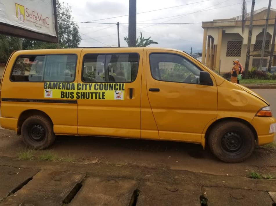 Bamenda City Mayor Buys Six Buses For Thousands of People, What A 