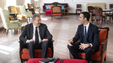 Professor Francesco Profumo - Rector of OPIT (left) and Riccardo Ocleppo - Founder of OPIT (right)